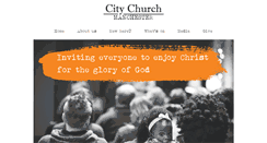 Desktop Screenshot of citychurchmanchester.org